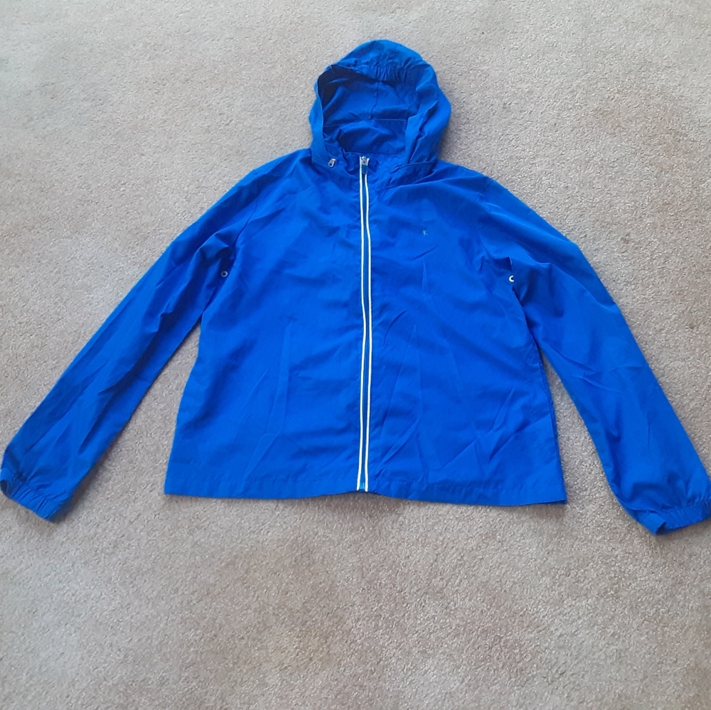 Danskin Cycling/Multisport Wind Jacket, Rear Cargo Pocket, Zip-Out Hood, NOSWOT